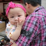 「初めてのお祭り♪」の画像（1枚目）