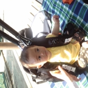 「毎週末はテニスっ♪」【参加者全員】ベビーとお出かけの写真を投稿して柔らかシリコンスプーンプレゼント！の投稿画像