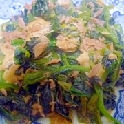 「ほうれん草とツナ炒め」ごはんでファイト！アレンジしだいで美味しく変身?!とっておき缶詰レシピの投稿画像