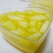 「パイナップル缶で寒天ゼリー♪」ごはんでファイト！アレンジしだいで美味しく変身?!とっておき缶詰レシピの投稿画像