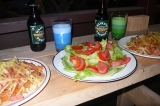 バッパーで食べたサラダとパスタ