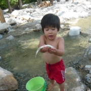 「夏の川遊び」【クリンスイ】～水のある風景～　写真テーマ「きれいな水」の投稿画像
