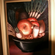 「トリックアートです。」あなたの傑作写真をコンパクトうちわにプリントしてプレゼント。の投稿画像