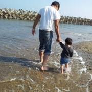 「はじめての大きな海！」【クリンスイ】～水のある風景～　写真テーマ「海」の投稿画像