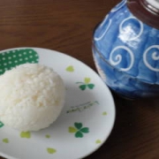 「お茶碗おにぎり♪」【ごはんでファイト！】思わずほっこりするおにぎり写真を見せてくださいの投稿画像
