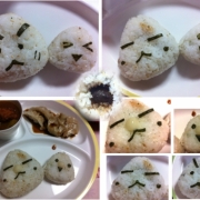 「おやこ結びです♪」【ごはんでファイト！】思わずほっこりするおにぎり写真を見せてくださいの投稿画像