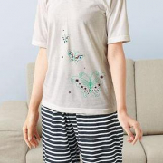 「パイル地のパンツと蝶の刺しゅのプリントＴシャツ」新作発売記念Sadiraの新作を抽選で1名様にプレゼント☆の投稿画像