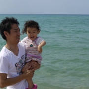 「海〜〜」【長崎さるくのお箸をプレゼント！】夏のとっておきフォトを大募集♪の投稿画像