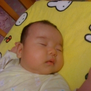 「予想できる寝顔＾＾」イタリア製のクーファンですやすやお休み寝顔モデルを募集(画像投稿必須)の投稿画像