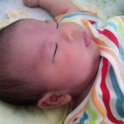 「たからもの」イタリア製のクーファンですやすやお休み寝顔モデルを募集(画像投稿必須)の投稿画像