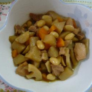 「筑前煮」栄養満点！こまめに食べたい　おまめ料理♪大募集の投稿画像