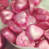 1.ピンクのお菓子その１、2.ピンクのお菓子その2、3.ピンクの歯磨きミラー