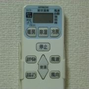 エアコンのリモコン♪
