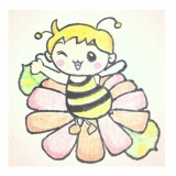 「親子で合作『ハニーぼうや♪』」の画像（1枚目）