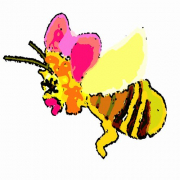 「みつばち」◆みつばちのイラスト募集◆RIPEセット+JCB商品券3000円分が当たる!!の投稿画像