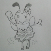 「みつばちガール☆」◆みつばちのイラスト募集◆RIPEセット+JCB商品券3000円分が当たる!!の投稿画像