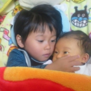 「二人の子ども」bomeハイチェア　モニター募集の投稿画像