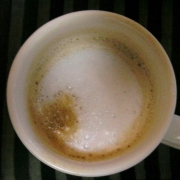 「初おウチカプチーノ。」【クリンスイ】～水のある風景～　写真テーマ「初○○」の投稿画像