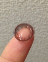 口コミ：X.O.X.O　ブラウンカラコンの画像（2枚目）