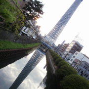 「逆さスカイツリー」あなたの傑作写真をマグネットにいたします。の投稿画像