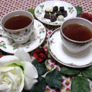 「ウエッジウッドのカップで」ル・ノーブル◆食器写真の投稿で、ヴィクトリア女王も愛したティーカッププレゼント♪の投稿画像