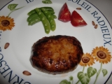 「近江牛かのこハンバーグ」の画像