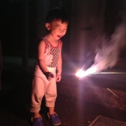 「今年初☆花火」お子さんの変顔写真コンテスト！8名の方につぶつぶクールジェルプレゼント！の投稿画像