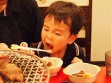 食べる時は必死！！