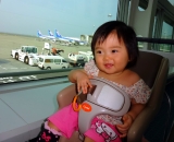 1歳を迎えて飛行機へ！