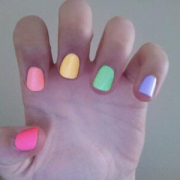 「レインボー」【イニスフリー】サマーネイルコンテスト　ハンドケアスペシャルセットをプレゼント！の投稿画像