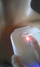 口コミ：おうちでシークレット脱毛　　２回目照射レポートですの画像（2枚目）