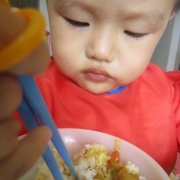 「初めてのお箸☆」カレー好き集まれ！【カレーライスのある幸せな風景】大募集＆投票コンテスト！の投稿画像