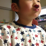 「鼻のせぶどう〜♪♪」★フォトコンテスト★「おちょ坊」になりきって5000円ギフトセットを当てよう！の投稿画像