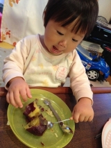 口コミ：微妙なジャムおじさんに、めちゃ甘くて美味しい焼き芋（≧&nabla;≦）の画像（1枚目）