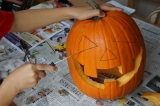口コミ：★「ハロウィンかぼちゃ」お化けランタン作りに挑戦！★の画像（7枚目）