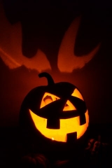 口コミ：★「ハロウィンかぼちゃ」お化けランタン作りに挑戦！★の画像（3枚目）