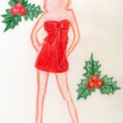 「クリスマス美ボディー☆」入浴剤のラベルデザインで全国デビュー★イラストデザイン大募集！の投稿画像