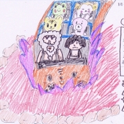 「血の池地獄　とびこみ温泉　＆　ジェットコースターおんせん」おもしろ温泉、描いてください！☆絵本「あいうえおんせん」サイン本プレゼント☆の投稿画像