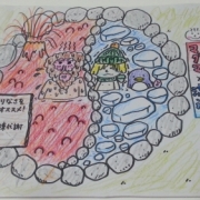 「究極の選択!!」おもしろ温泉、描いてください！☆絵本「あいうえおんせん」サイン本プレゼント☆の投稿画像