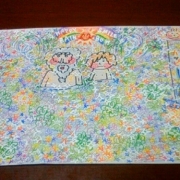 「＋。・☆・。カラフル♪ハッピー温泉★・。＊。・＋」おもしろ温泉、描いてください！☆絵本「あいうえおんせん」サイン本プレゼント☆の投稿画像