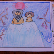 「「登山おんせん」」おもしろ温泉、描いてください！☆絵本「あいうえおんせん」サイン本プレゼント☆の投稿画像