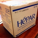 口コミ：フランスのお水 HEPAR@モニターの画像（5枚目）