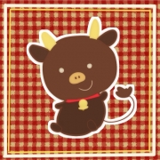 「くろうしちゃん」飛騨牛販売専門店　黒牛亭　マスコットキャラクター　イラスト募集の投稿画像