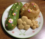 「お抹茶シュークリーム＆エクレアで（＾ｕ＾）」の画像（2枚目）