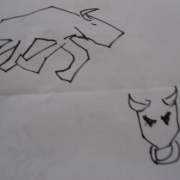 「シンプル」飛騨牛販売専門店　黒牛亭　マスコットキャラクター　イラスト募集の投稿画像