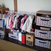 「つっぱり棒でむすめの洋服棚☆」＜写真de投稿＞突ぱり棒アイデアコンテスト　参加者募集中！の投稿画像