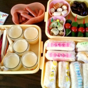 「今日は運動会。日焼け対策ばっちりの、美肌ロールサンド弁当をつくました。」美肌お弁当の写真大募集！当選後は、次回イベントでＷチャンスも♪の投稿画像