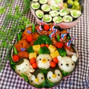 「水族館への遠足弁当」園児ママ集まれ～っ！【お弁当自慢】画像とレシピ大募集＆投票コンテスト！の投稿画像