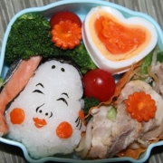 「おかめちゃん♪」園児ママ集まれ～っ！【お弁当自慢】画像とレシピ大募集＆投票コンテスト！の投稿画像