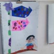「こいのぼり」【写真投稿】お子さまの作品、みせてください！☆紙工作ドリルプレゼント☆の投稿画像